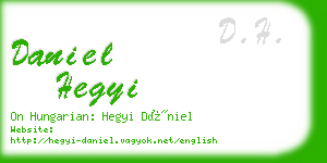 daniel hegyi business card